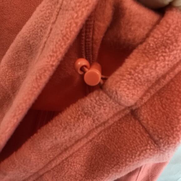 Columbia Jacket Womens Medium Coral Fleece Full Zip Mock Neck Benton Springs - Picture 10 of 12